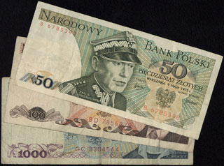 Польша. 1975-1982 гг. Лот из 3 шт. Польша. 1975-1982 гг. Лот из 3 шт.
