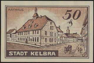 Германия. Кельбра. 50 пфеннигов. 1921 г. Германия. Кельбра. 50 пфеннигов. 1921 г.