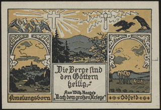 Германия. Эшерсхаузен. 25 пфеннигов. 1921 г. Германия. Эшерсхаузен. 25 пфеннигов. 1921 г.