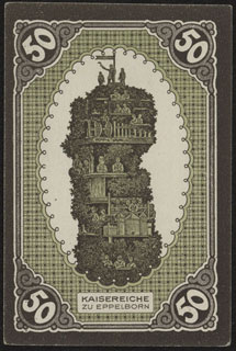 Германия. Эппельборн. 50 пфеннигов. 1920 г. Германия. Эппельборн. 50 пфеннигов. 1920 г.