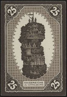 Германия. Эппельборн. 25 пфеннигов. 1920 г. Германия. Эппельборн. 25 пфеннигов. 1920 г.