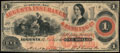 Джорджия. Augusta Insurance & Banking C˚. 1 доллар 1861 г.