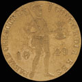 Дукат голландский русской чеканки 1849 г.