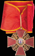 Знак ордена Святой Анны II степени