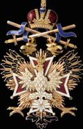 Знак ордена Белого Орла с мечами