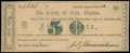 Вирджиния. Графство Скотт. 50 центов 1862 г.