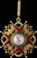 Знак ордена Святого Станислава I степени