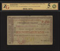 Ставрополь. Отделение Государственного Банка. Чек 250 рублей 1918 г.