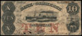 Джоржия. The Bank of Commerce.<b> </b>10 долларов 1862 г.