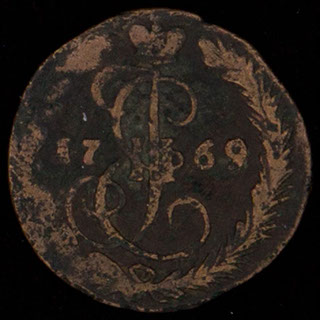 Деньга 1769 г. ЕД. Медь Деньга 1769 г. ЕД. Медь
