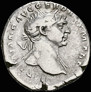 Римская империя. Траян. Денарий 103-111 гг. RIC 118 (aureus). Серебро Римская империя. Траян. Денарий 103-111 гг. RIC 118 (aureus). Серебро