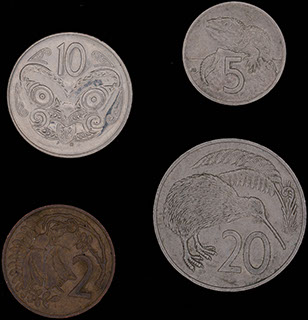 Новая Зеландия. Лот из монет 1967-1995 гг. 4 шт. Новая Зеландия. Лот из монет 1967-1995 гг. 4 шт.