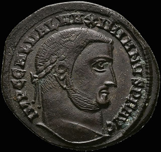 Римская империя. Галерий. Нуммий 308-311 гг. RIC 101a. Бронза Римская империя. Галерий. Нуммий 308-311 гг. RIC 101a. Бронза