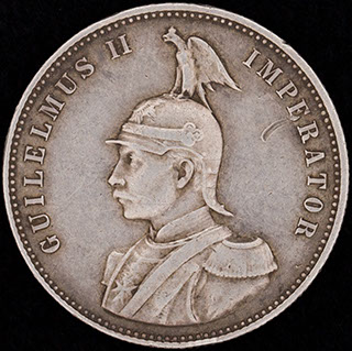 Германская Восточная Африка. 1 рупия 1910 г. Серебро Германская Восточная Африка. 1 рупия 1910 г. Серебро
