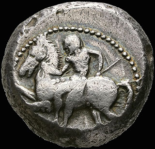 Древняя Греция. Киликия. Келендерис. Статер 425-400 гг. до н.э. Aulock 5626. Серебро Древняя Греция. Киликия. Келендерис. Статер 425-400 гг. до н.э. Aulock 5626. Серебро