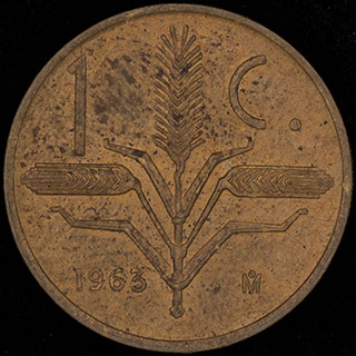Мексика. 1 сентаво 1963 г. Медь Мексика. 1 сентаво 1963 г. Медь