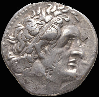 Египет. Государство Птолемеев. Птолемей II Филаделф. Тетрадрахма 285-260 гг. до н.э. Svoronos 548. Серебро Египет. Государство Птолемеев. Птолемей II Филаделф. Тетрадрахма 285-260 гг. до н.э. Svoronos 548. Серебро