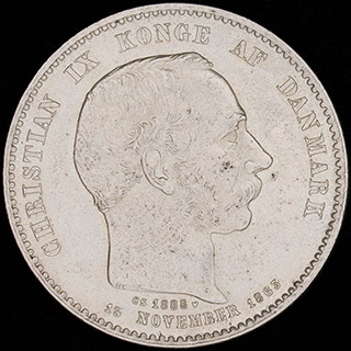 Дания. 2 кроны 1888 г. «25 лет правления Кристиана IX». Серебро Дания. 2 кроны 1888 г. «25 лет правления Кристиана IX». Серебро