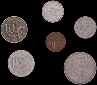 Австралия. Лот из монет 1969-2008 гг. 6 шт. Австралия. Лот из монет 1969-2008 гг. 6 шт.