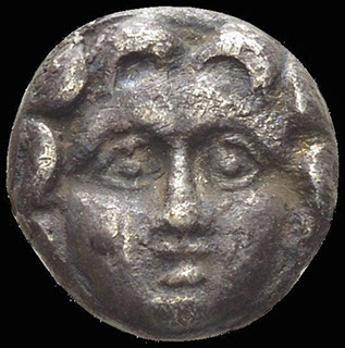 Писидия. Селге. Диобол 300-200 гг. до н.э. SNG von Aulock 5278. Серебро Писидия. Селге. Диобол 300-200 гг. до н.э. SNG von Aulock 5278. Серебро