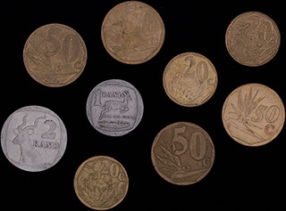 ЮАР. Лот из монет 1990-2010 гг. 9 шт. ЮАР. Лот из монет 1990-2010 гг. 9 шт.