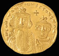 <i>Византия</i>. Император <b>Констант II и Константин IV</b> (сын) - Constans II, Constantine IV (654–659 гг.) Солид