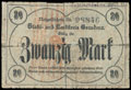 Польша. Магистрат Грауденц. 20 марок 1918 г.