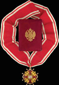Знак ордена Святого Станислава II степени