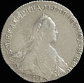 Рубль 1772 г.