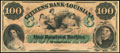 Луизиана. The Citizens΄ Bank of Louisiana.<b> </b>100 долларов