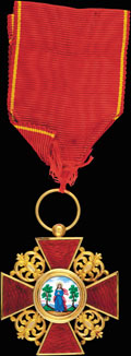 Знак ордена Святой Анны III степени