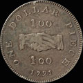 1 доллар 1791 г.