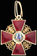Знак ордена Святой Анны III степени