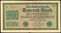 <i>Германия.</i> Веймарская республика. 1 000 рейсхмарок 1922 г.