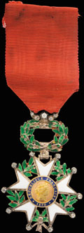 <i>Париж.</i> <b>Знак Кавалера ордена Почетного легиона с бриллиантами</b>