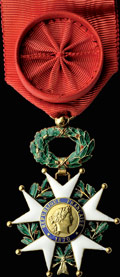 Франция. Третья республика (1870-1951). Знак офицера ордена Почётного Легиона (IV степень) (Legion d'Honneur)