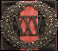 Знак отличия за 25 лет беспорочной службы. На владимирской ленте (для гражданского чиновника)