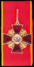 Знак ордена Святой Анны II степени