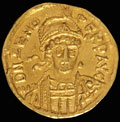<i>Восточная Римская Империя.</i> Император <b>Зенон</b> - Zeno (474–491 гг.) Солид