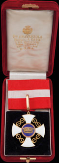 <b><i>Италия. </i></b>Знак командора ордена Короны Италии
