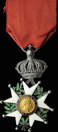 Франция. Вторая Империя (1852-1870). Знак кавалера ордена Почётного Легиона (V степень) (Legion d'Honneur)
