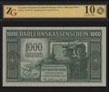Германия. Оккупация Российской империи. Ковно. 1 000 марок 1918 г.