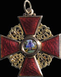 Знак ордена Святой Анны III степени