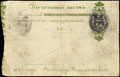 Расчетный лист Всеволжских. 15 копеек серебром 1844 г.