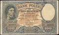 Билет 100 злотых 1919 (1924) г.