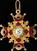Знак ордена Святого Станислава III степени