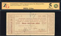 Майкоп. Городская управа. Чек 250 рублей 1920 г.
