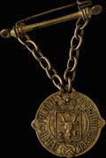 Знак выборного товарищества Бессарабской губернии (на булавке)