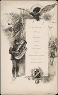 Меню завтрака 19-го сентября 1888 г.