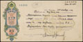 Харбин. Вексель на 100 серебряных долларов 1930 г.